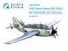 Quinta Studio QD48444 Fairey Gannet AS.1_AS.4 3D-Printed coloured Interior on decal paper (Airfix) 1/48